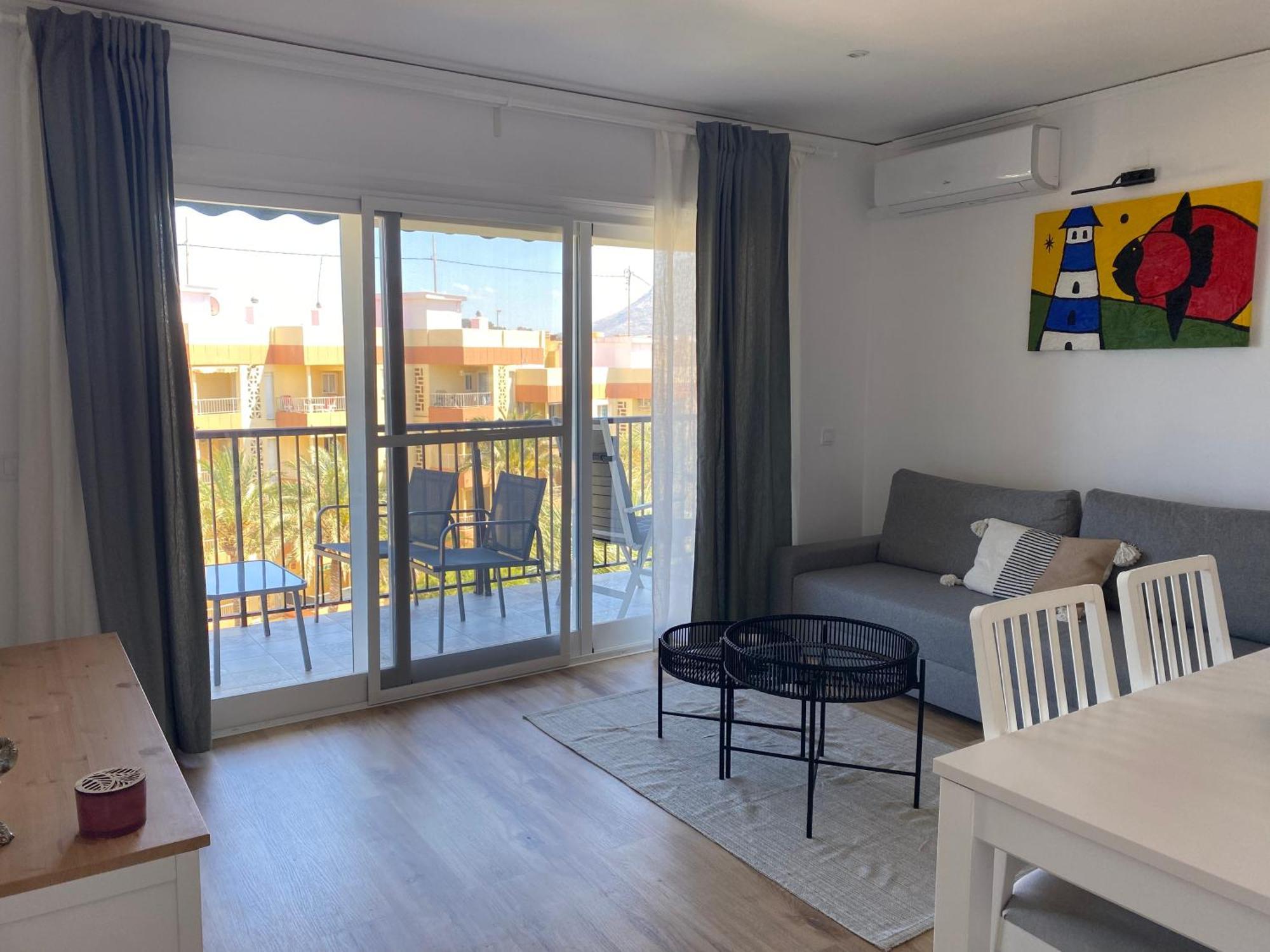 Piso Nuevo Primera Linea A Pie De Playa Denia Exteriör bild
